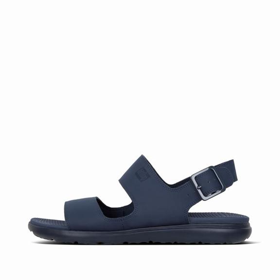 FitFlop Men's LIDO-II Neoprene Sandals - Navy (OVNEF-9751)